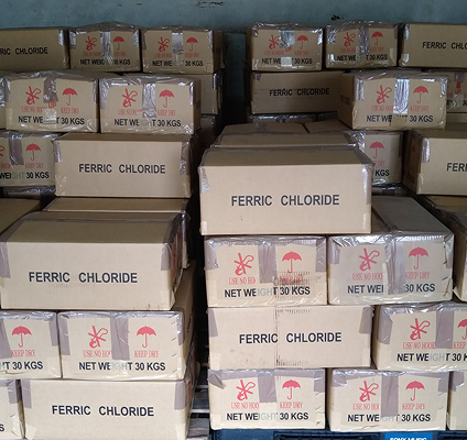 永瑞得 固體級氯化鐵 (Ferric Chloride Lump) 產品包裝